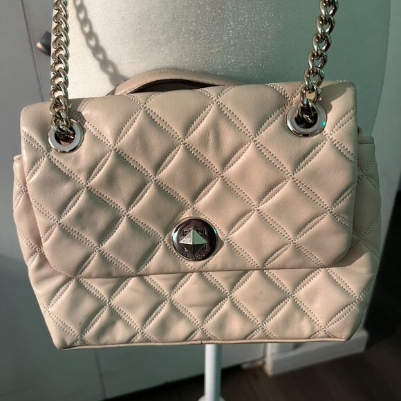 Kate Spade Quilted Shoulder Bag – Beige - Picture 7 of 7